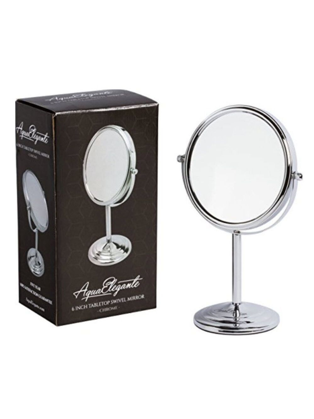 Tabletop swivel double sided mirror - Picture 2 of 5